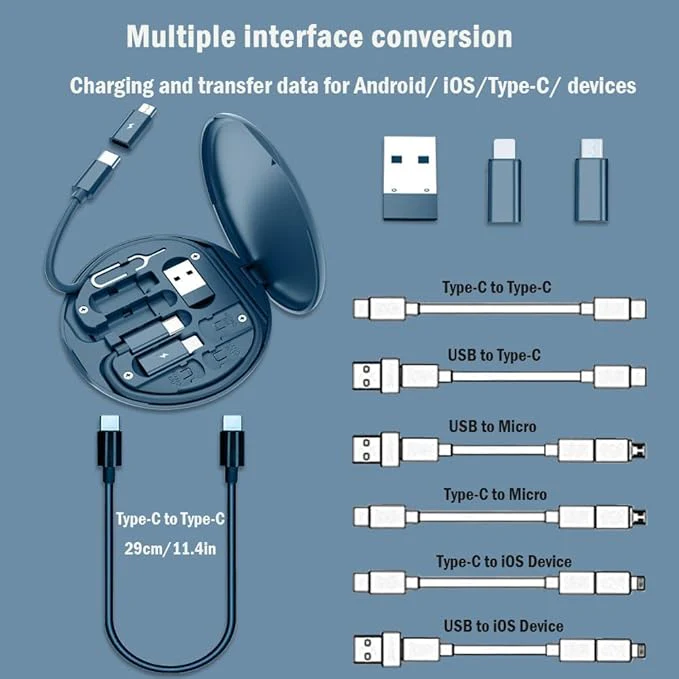8-in-1 Multi-Connector Fast Charging Cable Kit for All Devices - Image 6
