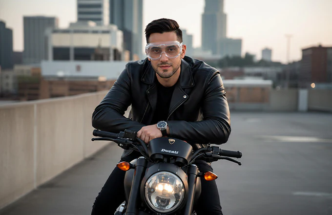 Adjustable Eye Protection Shield Glass - Image 5