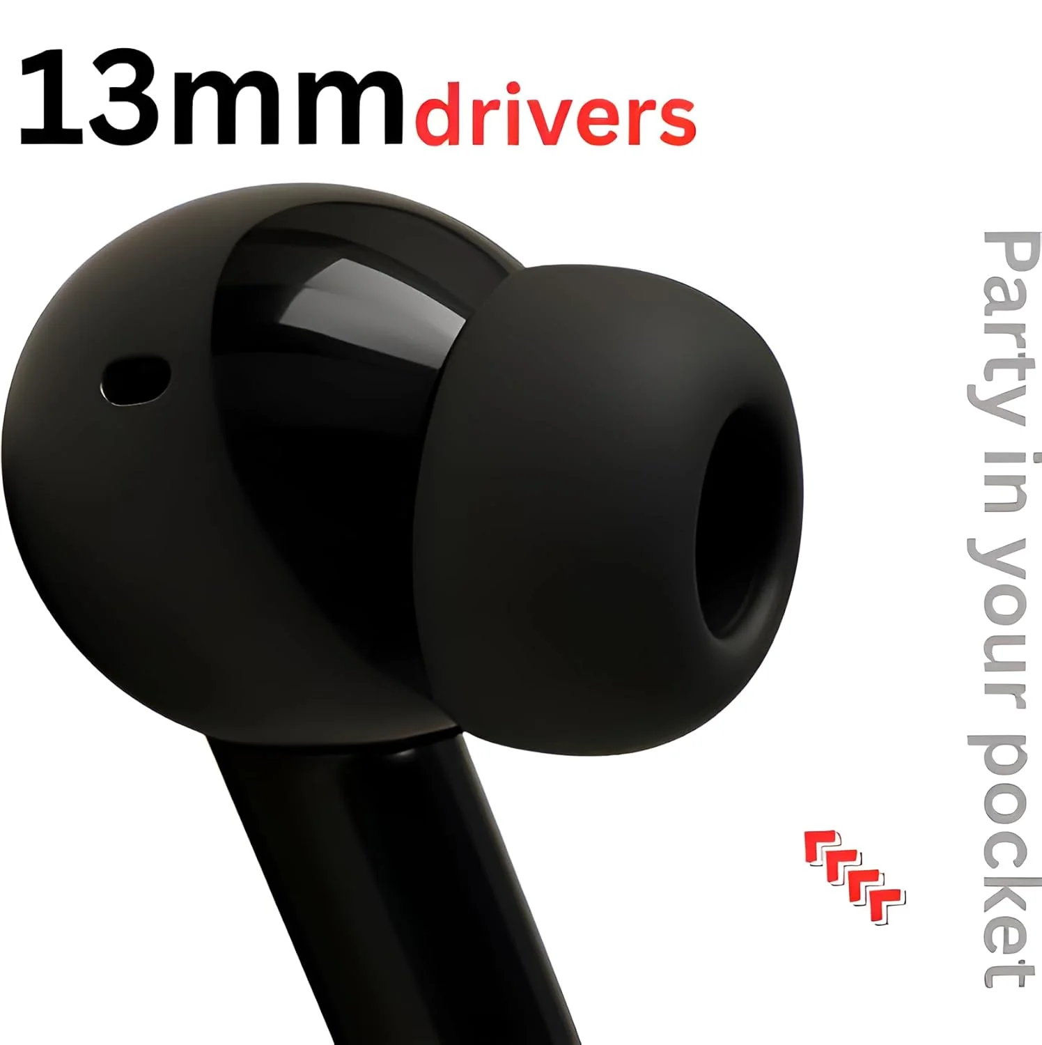 Pro 2 Wireless Bluetooth Earbuds with Deep Bass & Smart Touch Control - Image 6