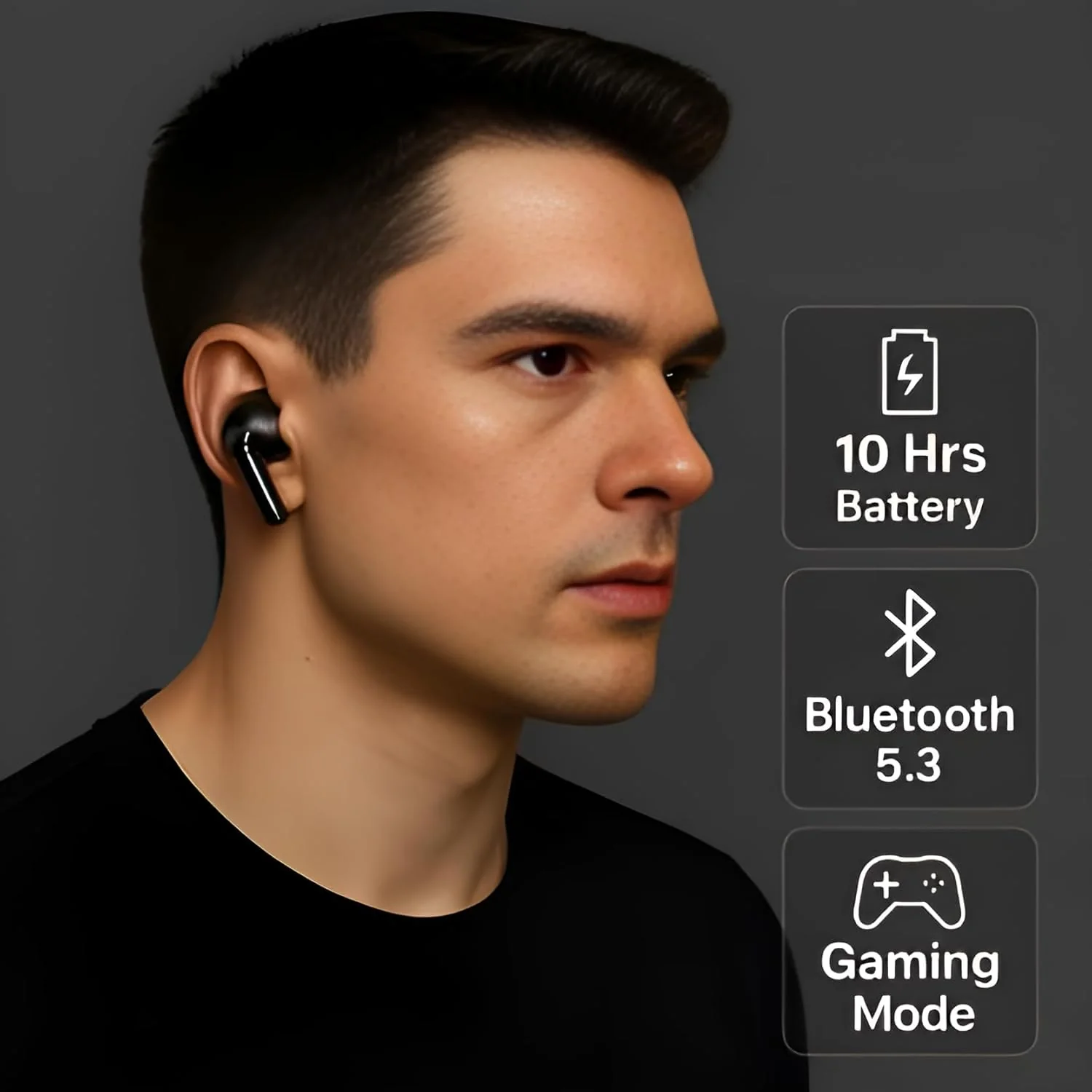 Pro 2 Wireless Bluetooth Earbuds with Deep Bass & Smart Touch Control - Image 7