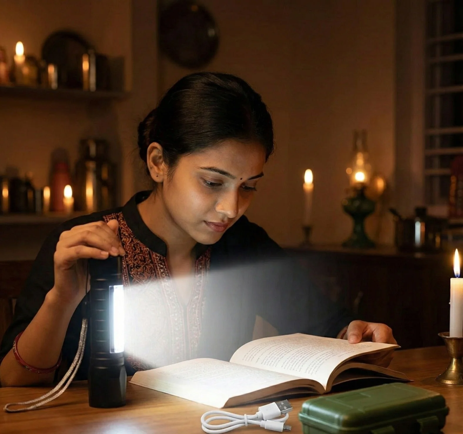 Mini LED Rechargeable Flashlight – Your Pocket-Sized Powerhouse for Any Adventure - Image 3