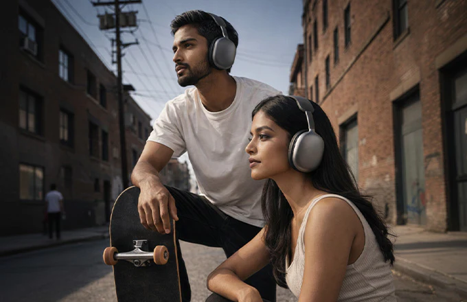 P9 Bluetooth Headphones with Unique Design - Image 3