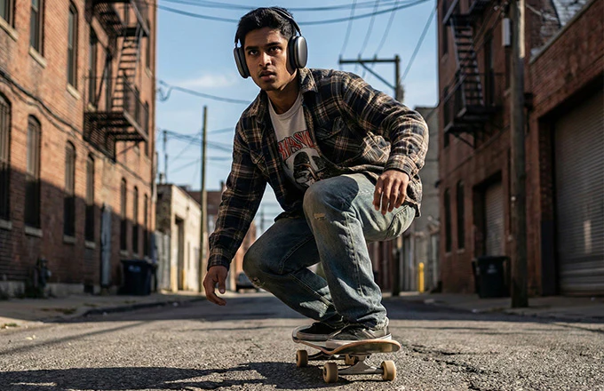 P9 Bluetooth Headphones with Unique Design - Image 5