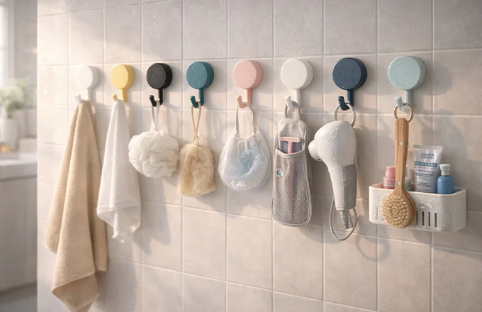 Self-Adhesive Sticky Wall Hooks (10 Pcs) - Image 4