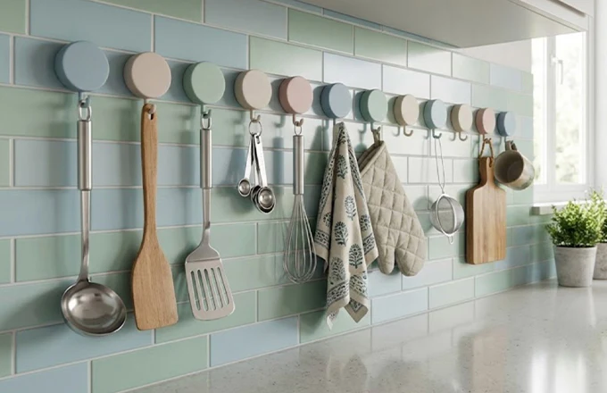 Self-Adhesive Sticky Wall Hooks (10 Pcs) - Image 7