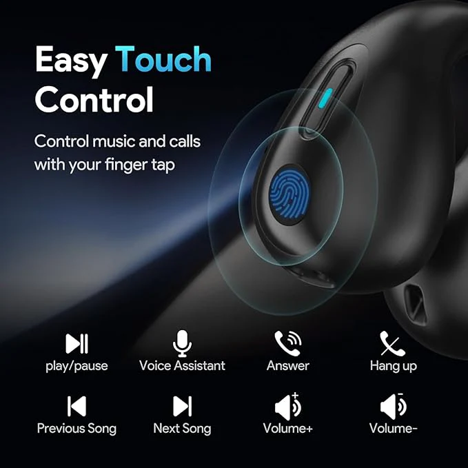 🎶⚡OpenWave Bluetooth Earphones 💫 | Lightweight & Stylish Wireless Earbuds 🎵🏃‍♀️ - Image 5