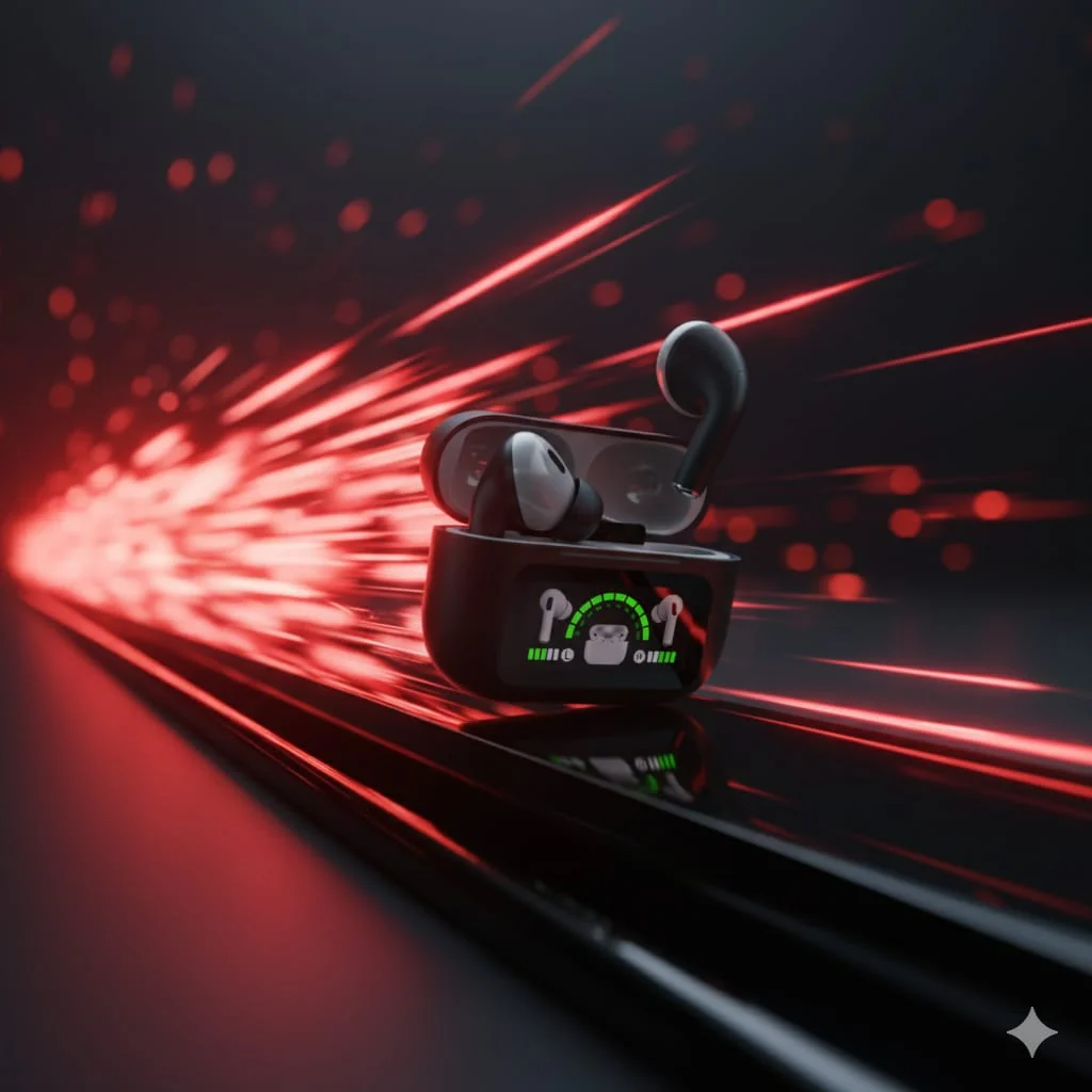 Wireless  Bluetooth Display Earbuds - Image 4