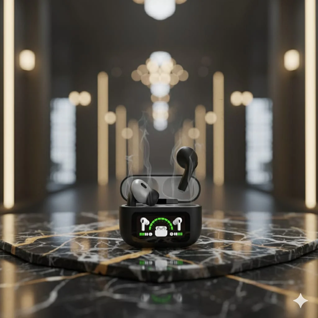 Wireless  Bluetooth Display Earbuds - Image 5